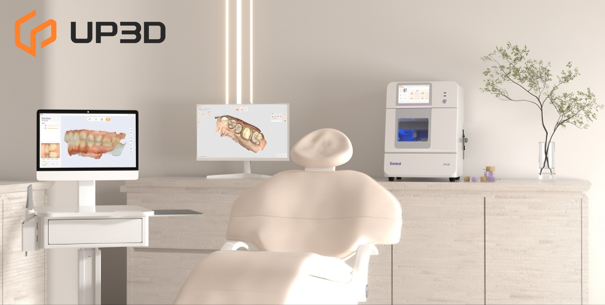 P42 dental milling machine integrated in a chairside digital workflow for same-day restorations