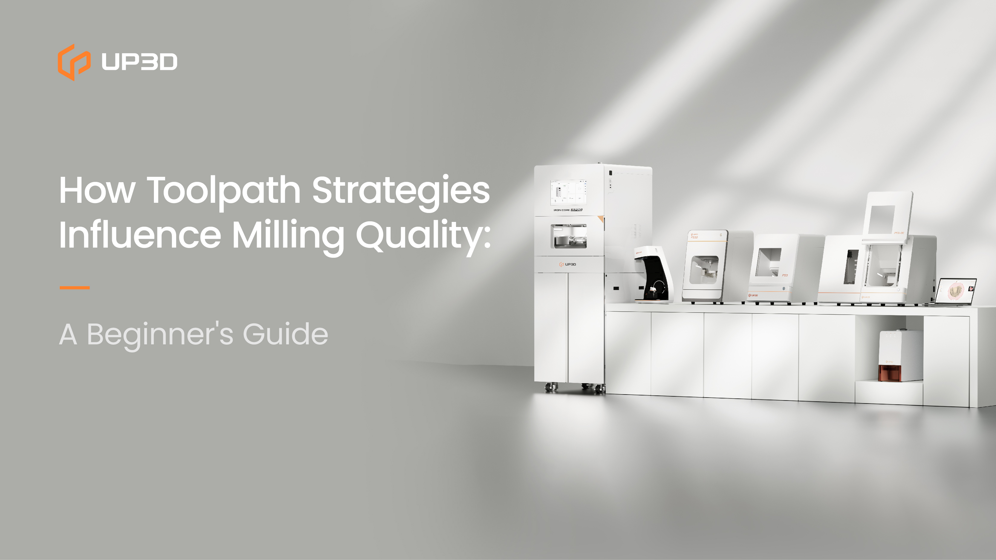 Dental milling machines illustrating how different toolpath strategies influence milling quality in CAD/CAM workflows